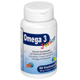 BERCO Omega 3 Junior huile de poisson gélules à mâcher