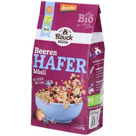 Bauckhof Muesli à l'avoine et aux baies, sans gluten