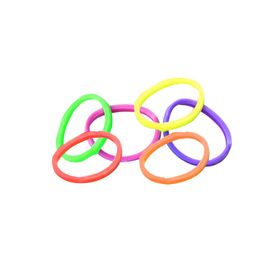 Zahnspangengummis bunt