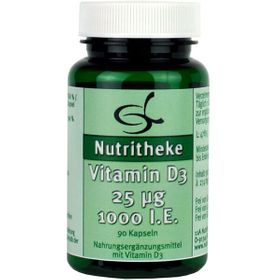 green line NUTRITHEKE Vitamin D3 25 µg 1000 I.E.