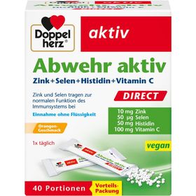 Doppelherz Abwehr aktiv DIRECT avec Zinc + Selenium + Histidine