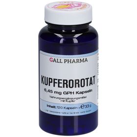 GALL PHARMA KUPFEROROTAT 6,45 mg GPH Kapseln