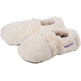 Warmies® Slippies Deluxe creme Plush beige Gr 36-40