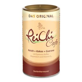 ReiChi Cafe Reishi-Pilz Espresso-Kaffee Kokos Guarana Ginseng vegan