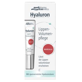 medipharma cosmetics Hyaluron Lippen-Volumenpflege marsala