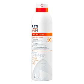 LetiAT4 Defense Spray Peau Atopique LSF 50+