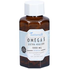 NATURAFIT Omega-3 extra 400/200 Kapseln