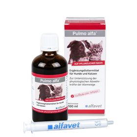 Pulmo alfa® für Hunde und Katzen