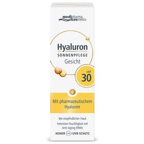 medipharma cosmetics Hyaluron Sonnenpflege Gesicht LSF 30