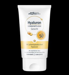 medipharma cosmetics Hyaluron Soin solaire visage Crème SPF 50+