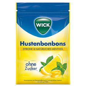 WICK Citron et menthol naturel sans sucre