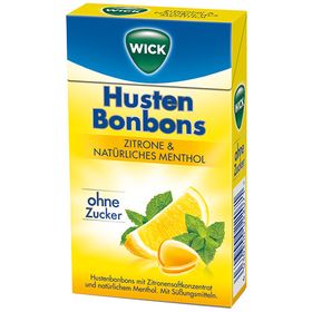 WICK Citron et menthol naturel sans sucre