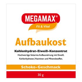 MEGAMAX® Aufbaukost Schoko