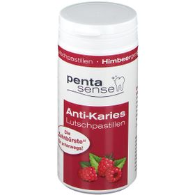 penta sense Anti-Karies Lutschpastillen Himbeere