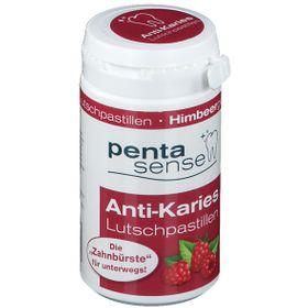 penta sense Anti-Karies Lutschpastillen Himbeere