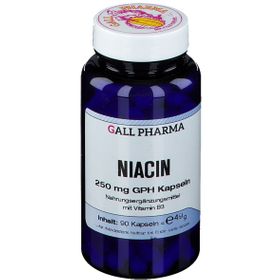GALL PHARMA Niacine 250 mg GPH capsules