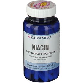 GALL PHARMA Niacin 500 mg GPH