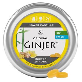 GINJER Pastilles bio Gingembre & Citron