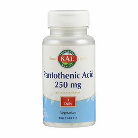 Panthothensäure (Vitamin B5) 250 mg