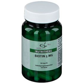 green line NUTRITHEKE Biotin 5 mg