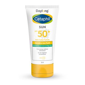 CETAPHIL SUN Sensitive Gel-Fluid SPF 50+ Extra-leichter Sonnenschutz Gesicht