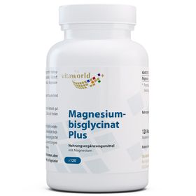 VitaWorld Magnésium Bisglycinate Plus Capsules