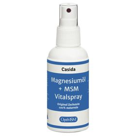 Casida Huile de magnésium + MSM Vitalspray