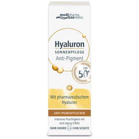 medipharma cosmetics Hyaluron Soin soleil Anti-Pigment SPF 50+