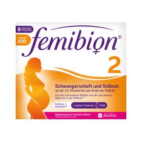 Femibion® 2 Grossesse + allaitement sans iode