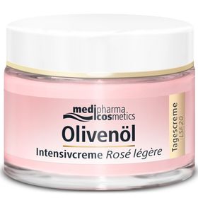 medipharma cosmetics Hulie d'olive Crème intensif Rosé légère Creme jour SPF 20