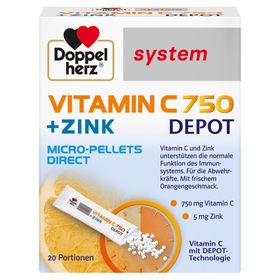 DOPPELHERZ® System Vitamine C 750 Depot