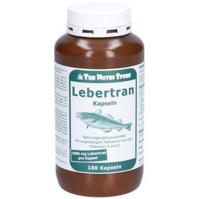 THE NUTRI STORE Gélules d'huile de foie de morue