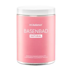tri.balance® Basenbad NATURAL – Basisches Pflegesalz mit Rotalge