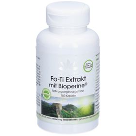 Fo-Ti Extrakt mit Bioperine® Kapseln