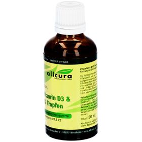 allcura Vitamine D3 + K2 Gouttes