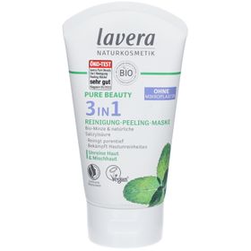 lavera Pure Beauty 3 in 1 Masque nettoyant-exfoliant