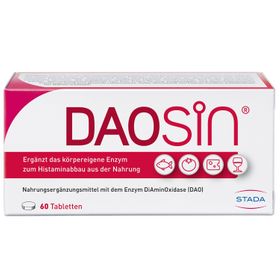 DAOSiN® Tabletten zur Unterstützung des Histaminabbaus