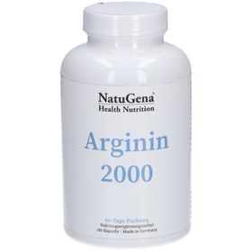 NatuGena Arginine 2000 - Arginine & Citrulline hautement dosées