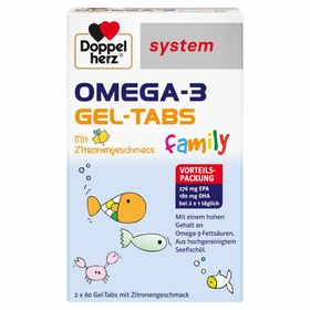 DOPPELHERZ® System Omega-3 family