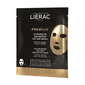 LIERAC PREMIUM Masque en feuille d'or anti-âge