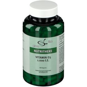green line NUTRITHEKE Vitamin D3 1.000 I.E.