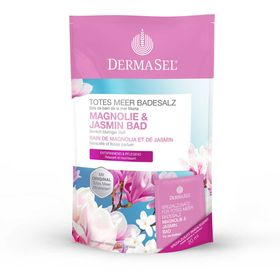 DERMASEL® Sels de bain de magnolia et de jasmin de la mer Morte