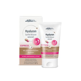 medipharma cosmetics Hyaluron Sanfte Bräune Express Gesicht