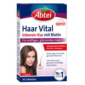 ABTEI Cure intensive cheveux vitaux avec biotine