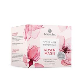 DERMASEL® CRÈME POUR LE CORPS À LA MER MORTE MAGIE DES ROSES