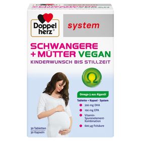 Doppelherz® system femmes enceintes + mères végétalien