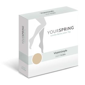 YOURSPRING light transparent 70den AD 38/39 nuss
