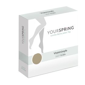 Spring® YOURSPRING LIGHT Vital-Kniestrumpf Gr. 36/37 olive