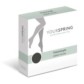 YOURSPRING medium transparent 140den AD 42/43 schwarz