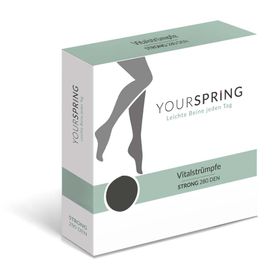 YOURSPRING strong transparent 280den AD 38/39 schwarz